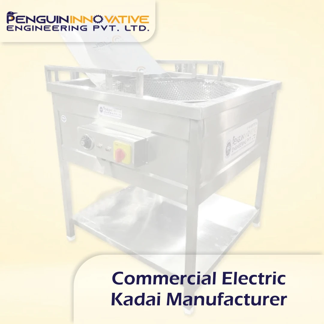 Commercial Electric Kadai Manufacturer