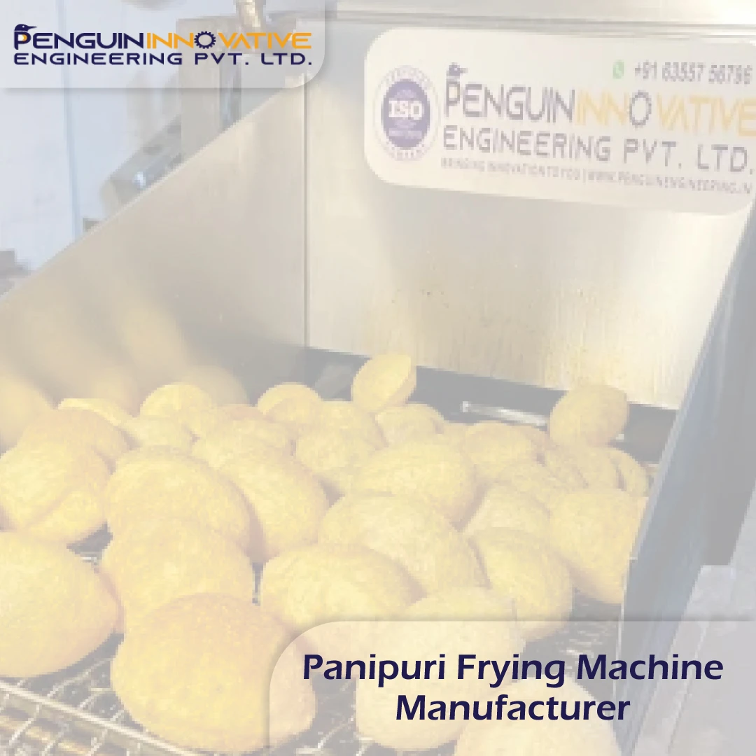 Panipuri Frying Machine Manufacturer